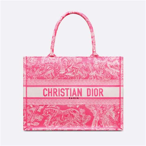 dior book tote medium pink|christian dior tote bag.